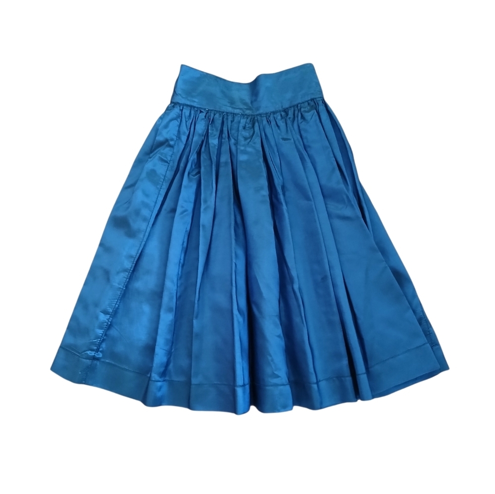 Alain Manoukian Blue Above Knee Skirt XXS
